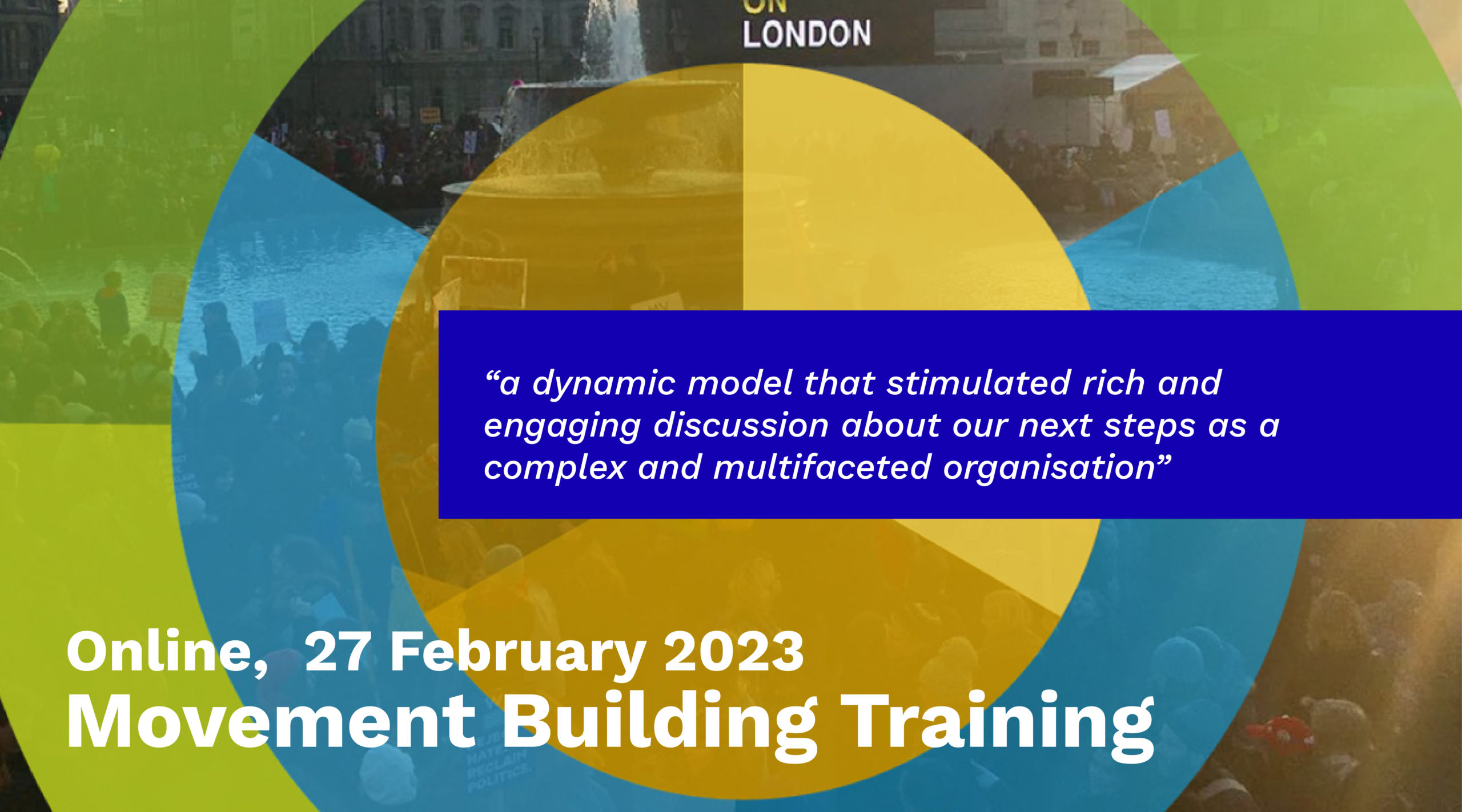Movement Building online training, 27 February 2023